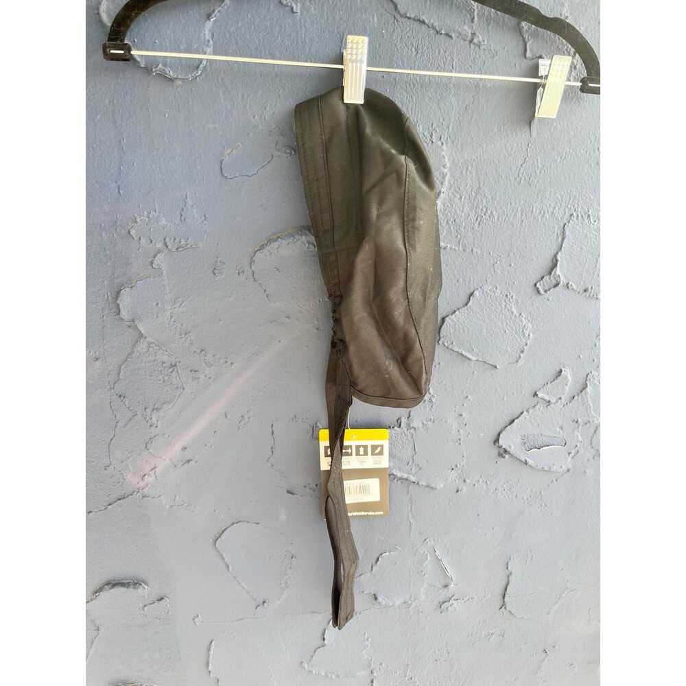 black scrub cap